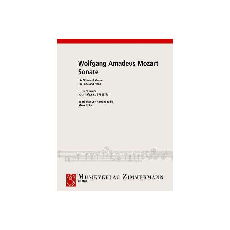 Sonate F-Dur KV 376 (374d) KV 376 (374d) 