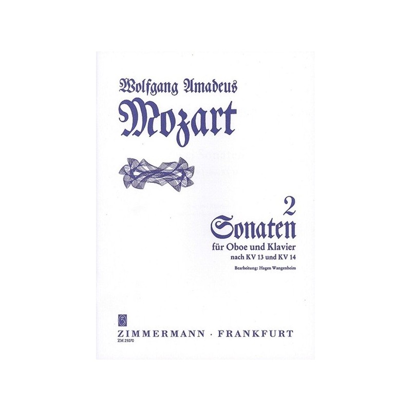 Sonate C-Dur und F-Dur KV 14+13 