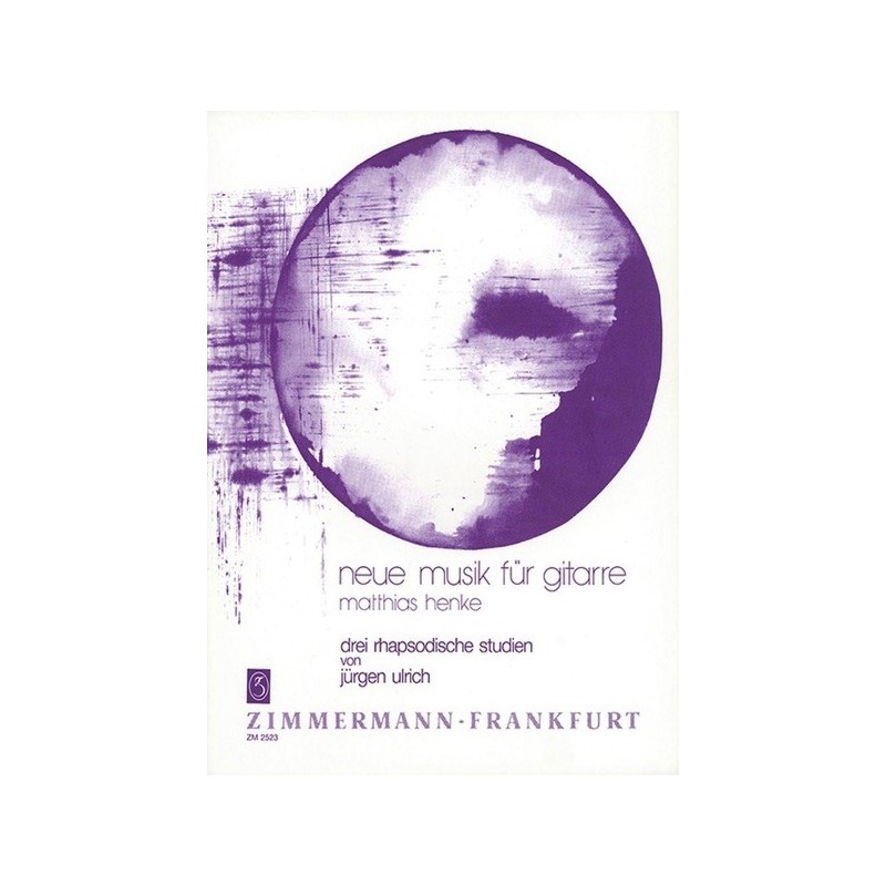 Drei rhapsodische Studien 