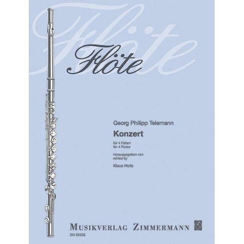 Concerto For 4 Flutes 