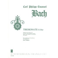 Triosonate G-Dur Wq 152 