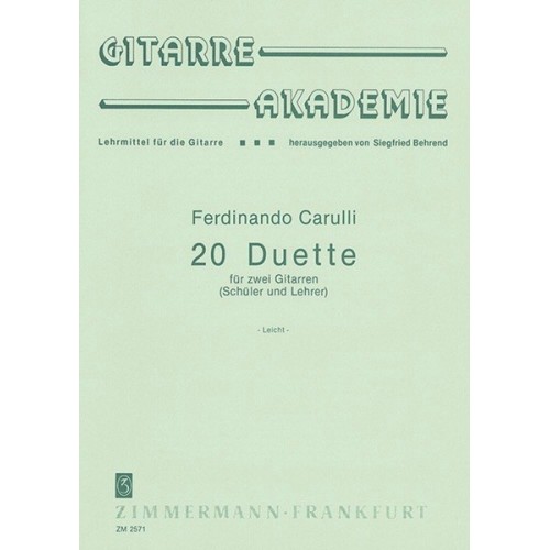 20 Duette (Schüler und Lehrer) 
