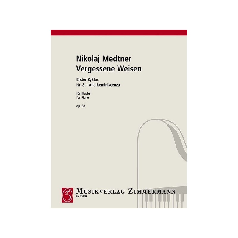 Vergessene Weisen op. 38/8 