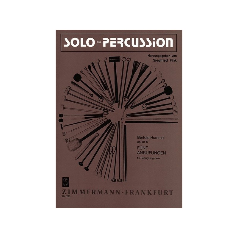 Fünf Anrufungen op. 81b 