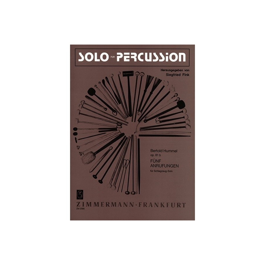 Fünf Anrufungen op. 81b 