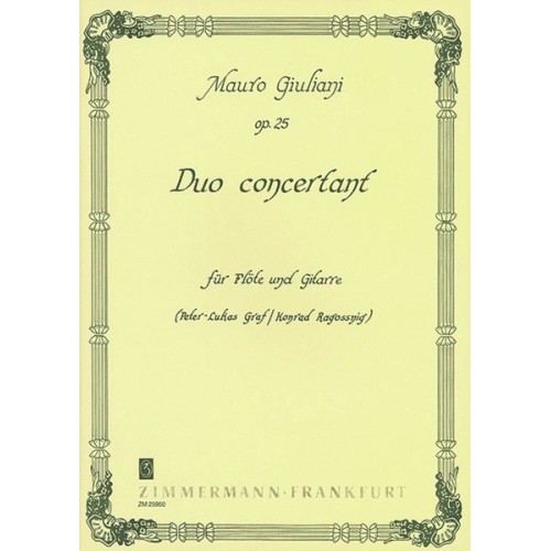 Duo concertant op. 25