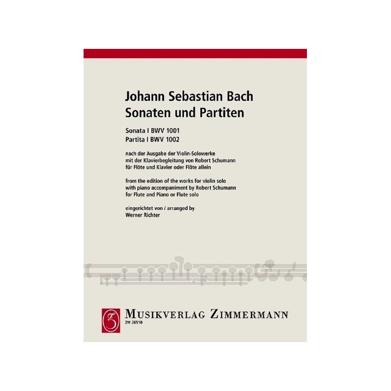 Sonaten und Partiten BWV 1001/1002 Heft 1 