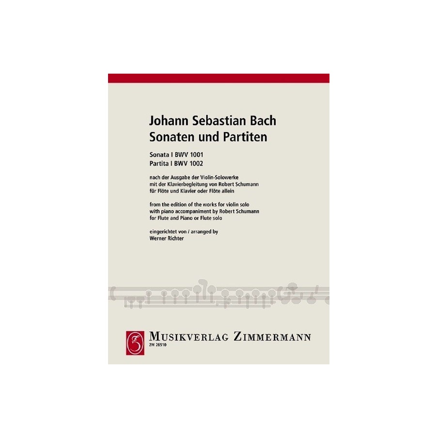Sonaten und Partiten BWV 1001/1002 Heft 1 
