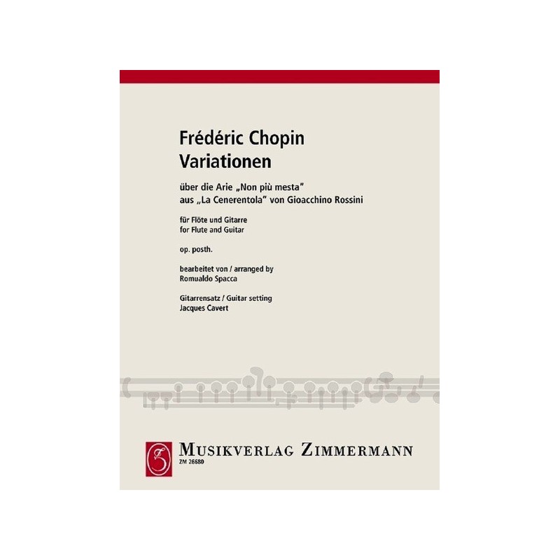 Variationen Aria Non Piu Mesta 