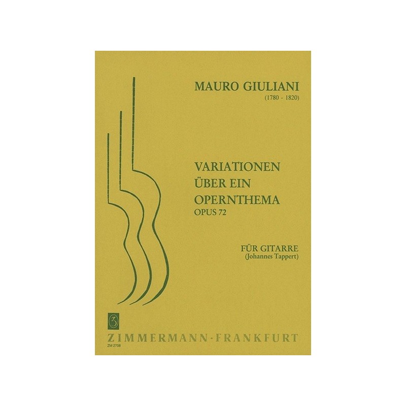 Variationen über ein Opernthema op. 72 