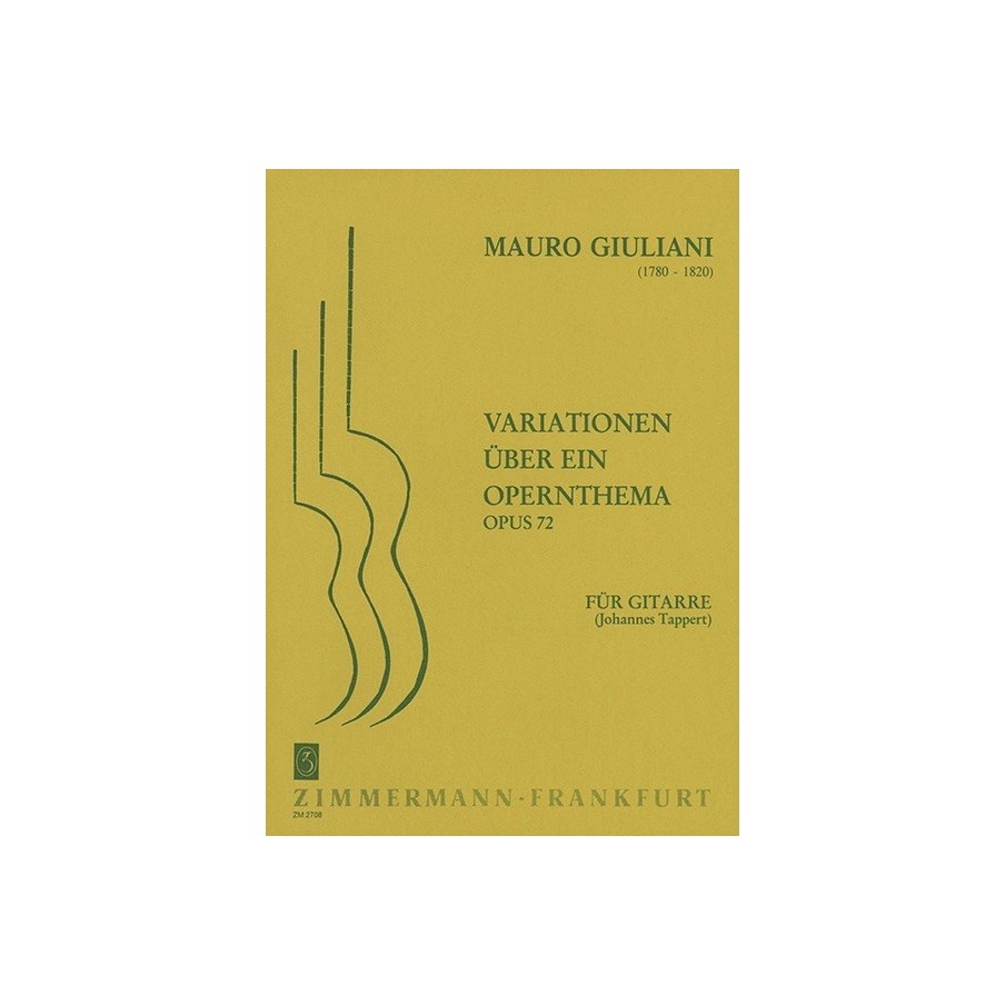 Variationen über ein Opernthema op. 72 