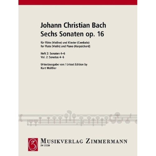 Sonaten(6) 2 Op.16 (J.C.)