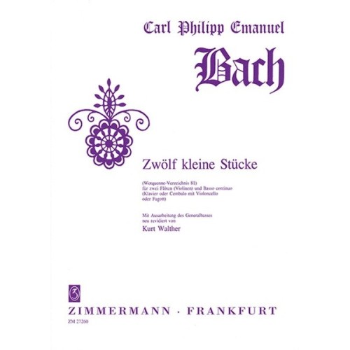 Zwölf kleine Stücke Wq 81 