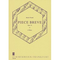 Pièce Brève op. 18 
