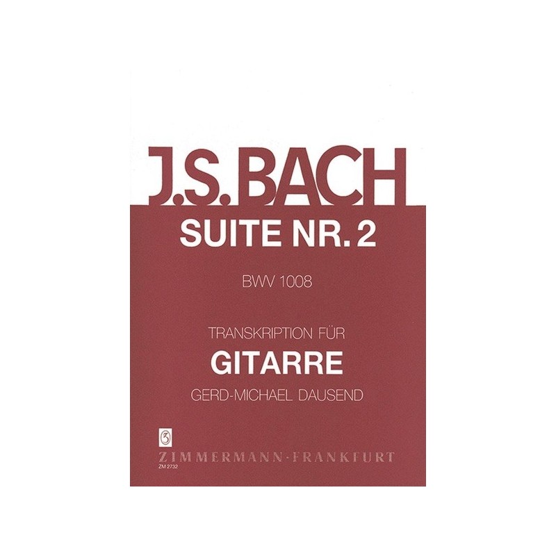 Suite 2 Bwv1008 