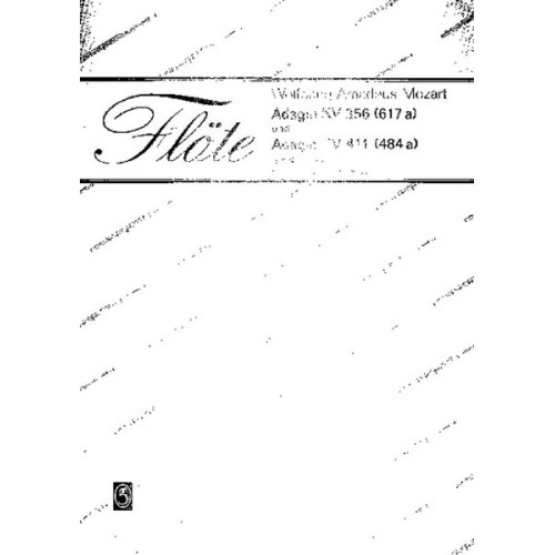 Adagio and Adagio KV 356 (617a)/KV 411 (484a) 