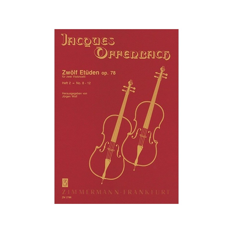 Zwölf Etüden op. 78 Heft 2 