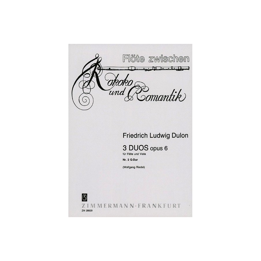3 Duos op. 6 