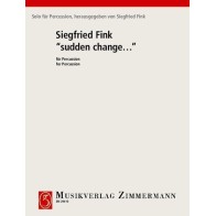 Sudden change for Percussion 