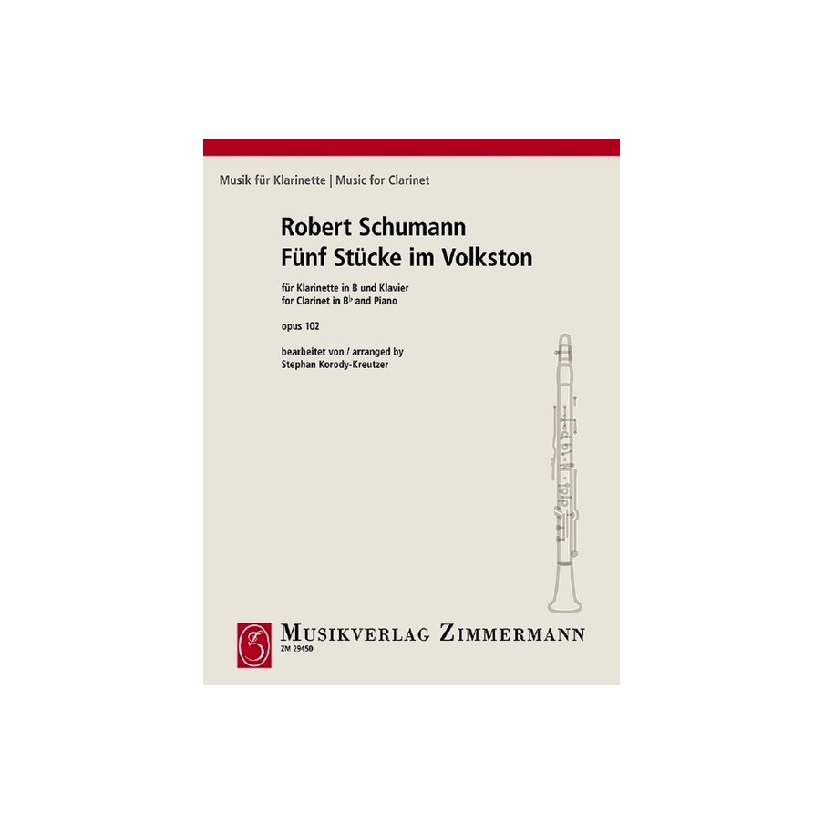 5 Stücke im Volkston op. 102 