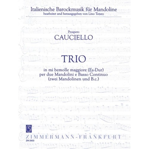 Trio per due Mandolini e Basso Continuo 