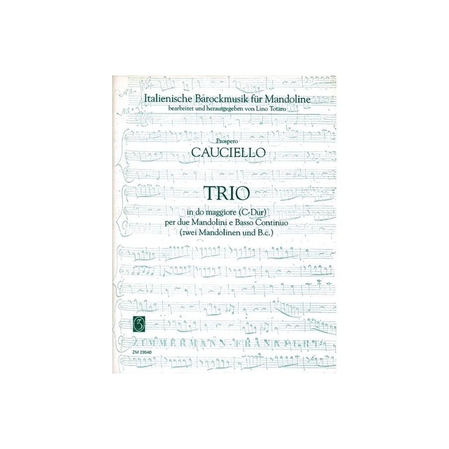 Trio per due Mandolini e Basso Continuo 