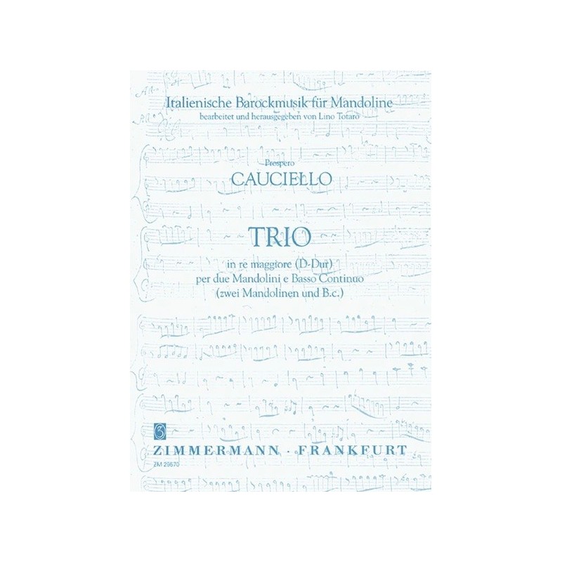 Trio per due Mandolini e Basso Continuo 