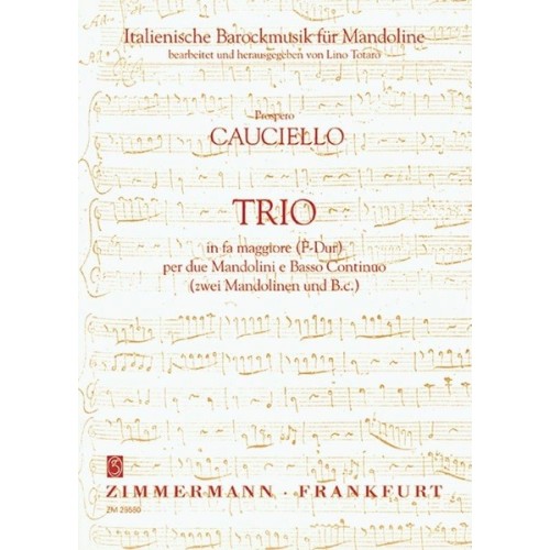 Trio per due Mandolini e Basso Continuo 