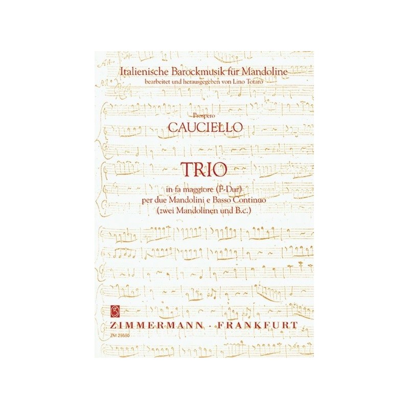 Trio per due Mandolini e Basso Continuo 