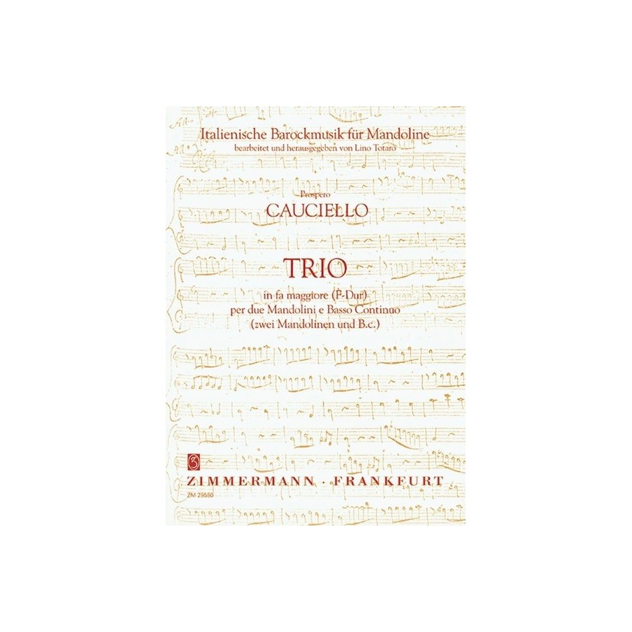 Trio per due Mandolini e Basso Continuo 