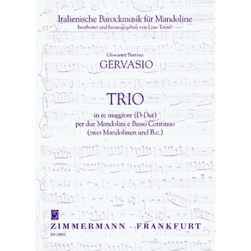 Trio per due Mandolini e Basso continuo 