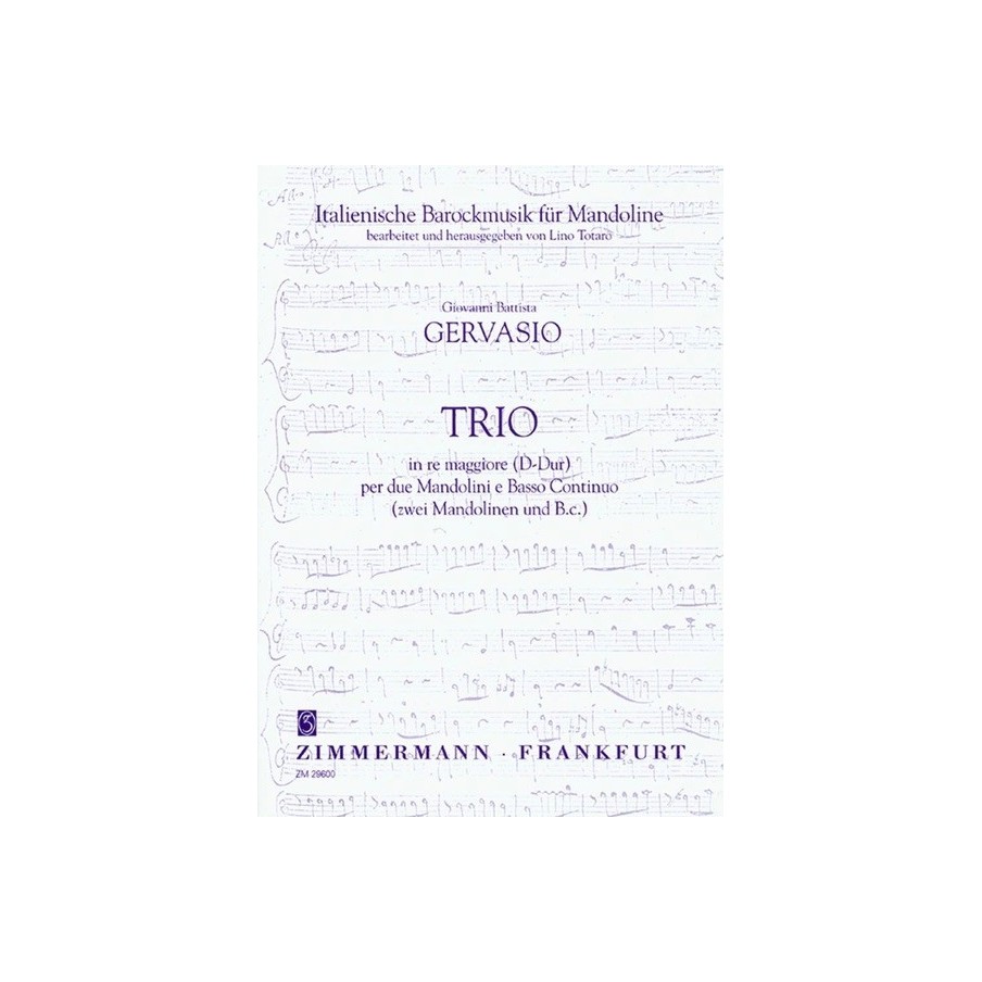 Trio per due Mandolini e Basso continuo 