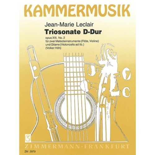 Triosonate D-Dur op. 13/2