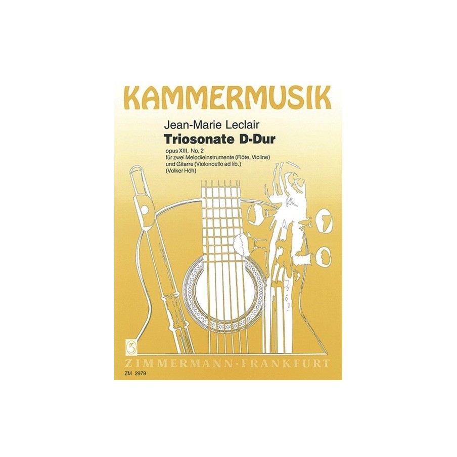 Triosonate D-Dur op. 13/2 