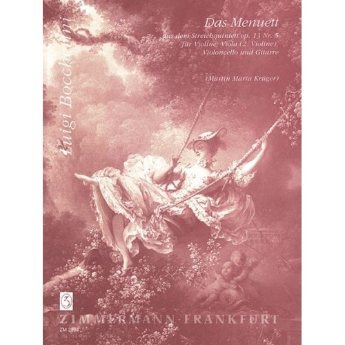 Das Menuett aus dem Streichquintett op. 13/5 