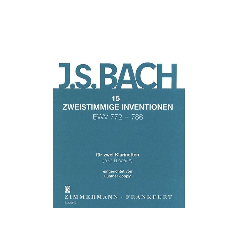 15 zweistimmige Inventionen 