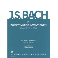 15 zweistimmige Inventionen 