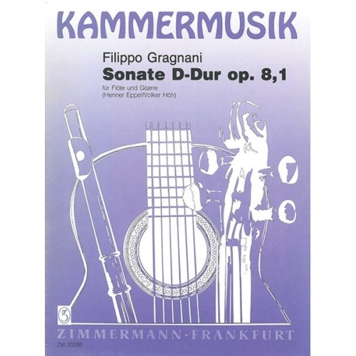 Sonata D major op. 8,1 