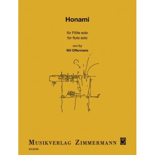 Honami für Flöte solo