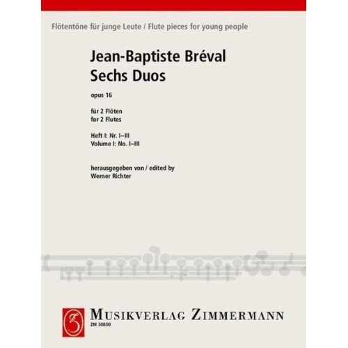 Sechs Duos op. 16 Heft I