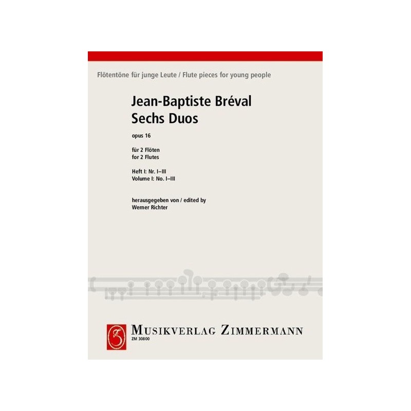 Sechs Duos op. 16 Heft I 