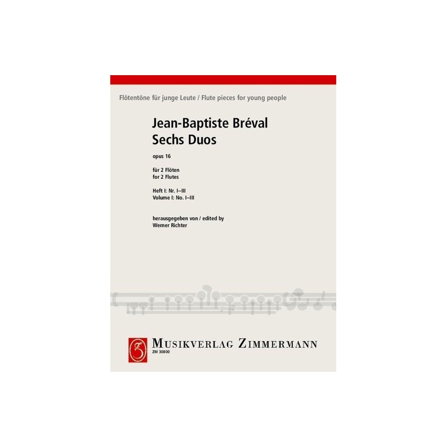 Sechs Duos op. 16 Heft I 