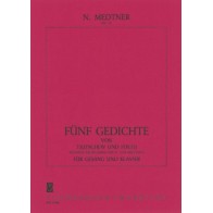 5 Gedichte op. 37 
