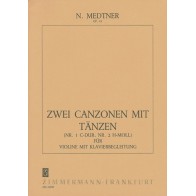 Zwei Canzonen mit Tänzen op. 43 