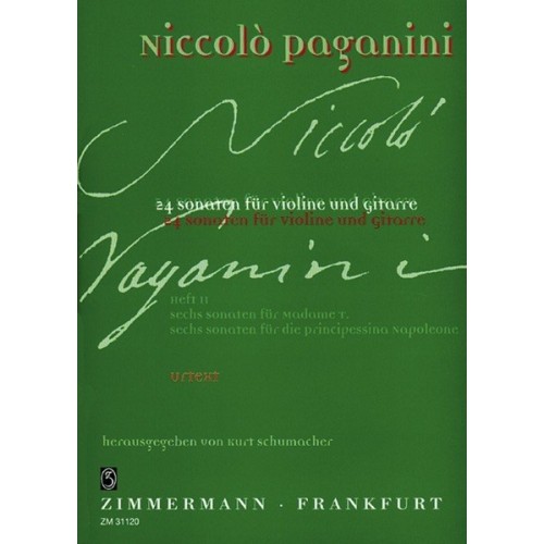 Vierundzwanzig Sonaten Heft II