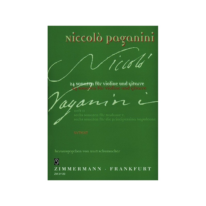 Vierundzwanzig Sonaten Heft II 