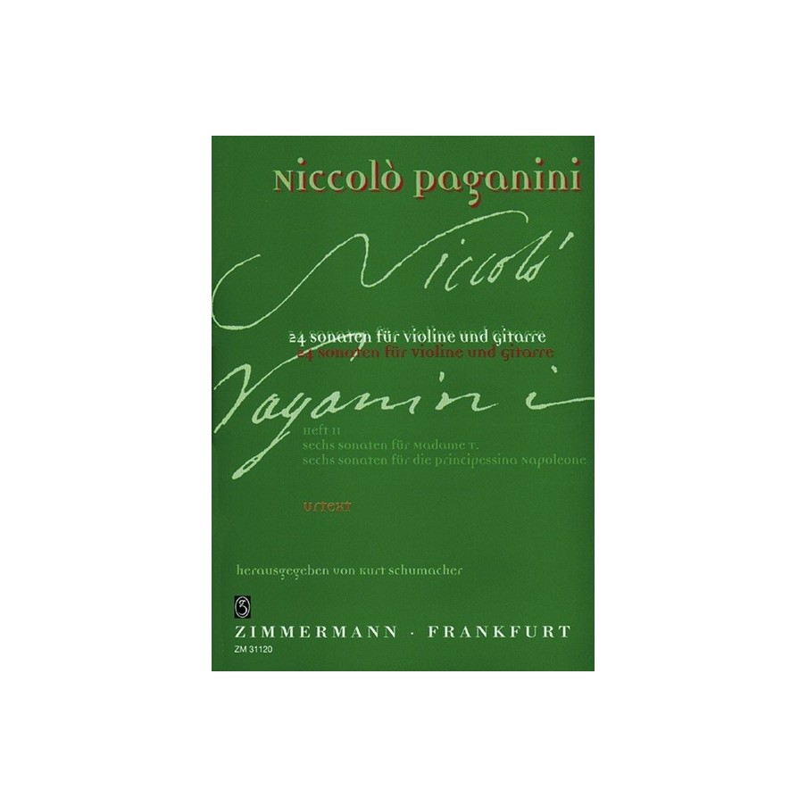 Vierundzwanzig Sonaten Heft II 