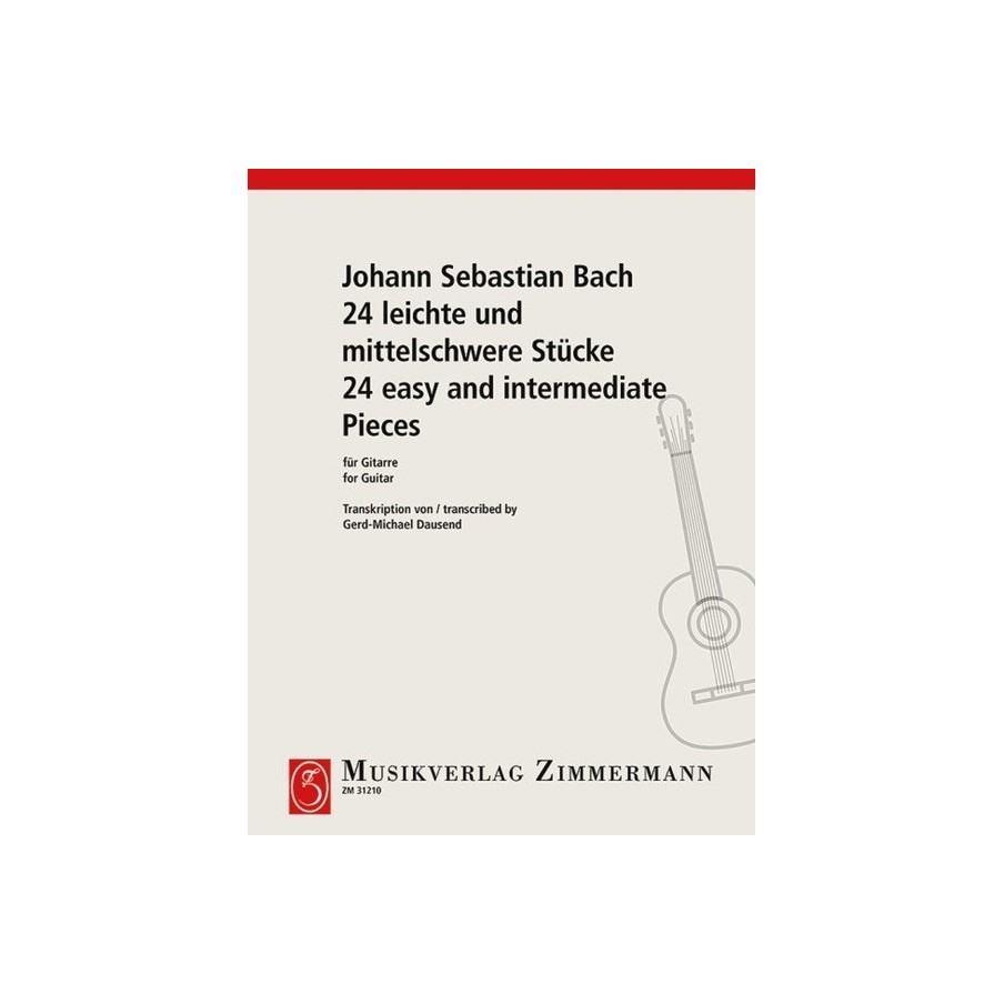 24 Easy And Intermediate Pieces For Guitar 