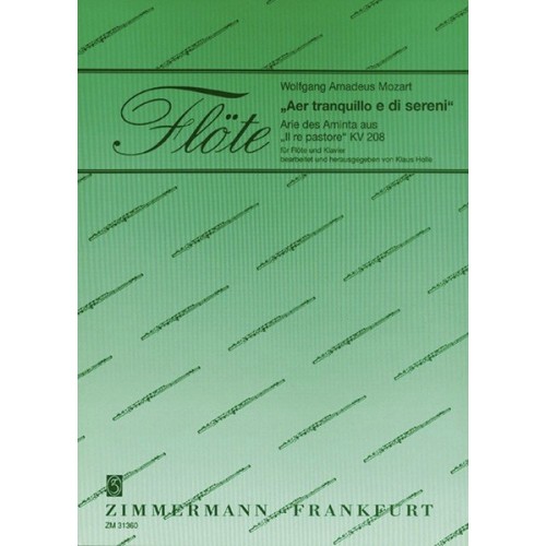 Aer tranquillo e di sereni...