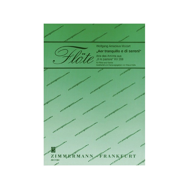 Aer tranquillo e di sereni KV 208 